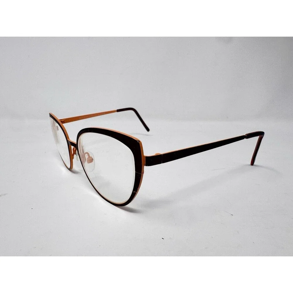 NW 77th Duck GOOZE Eyeglass Frames Only 51-17-140 Burgundy Orange
